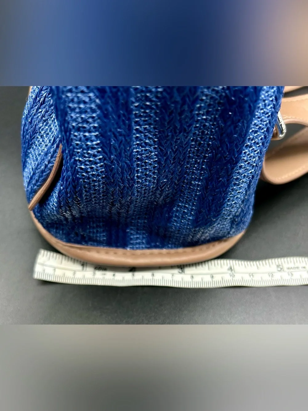 VERA BRADLEY Mini Backpack in The Regatta Turtle Blue .